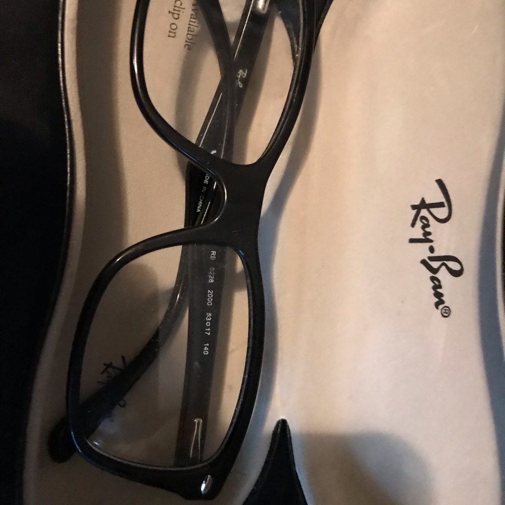 Ray bans black glasses new
